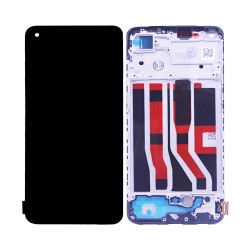 Touch+Display+Frame Oppo A74 4G Preto